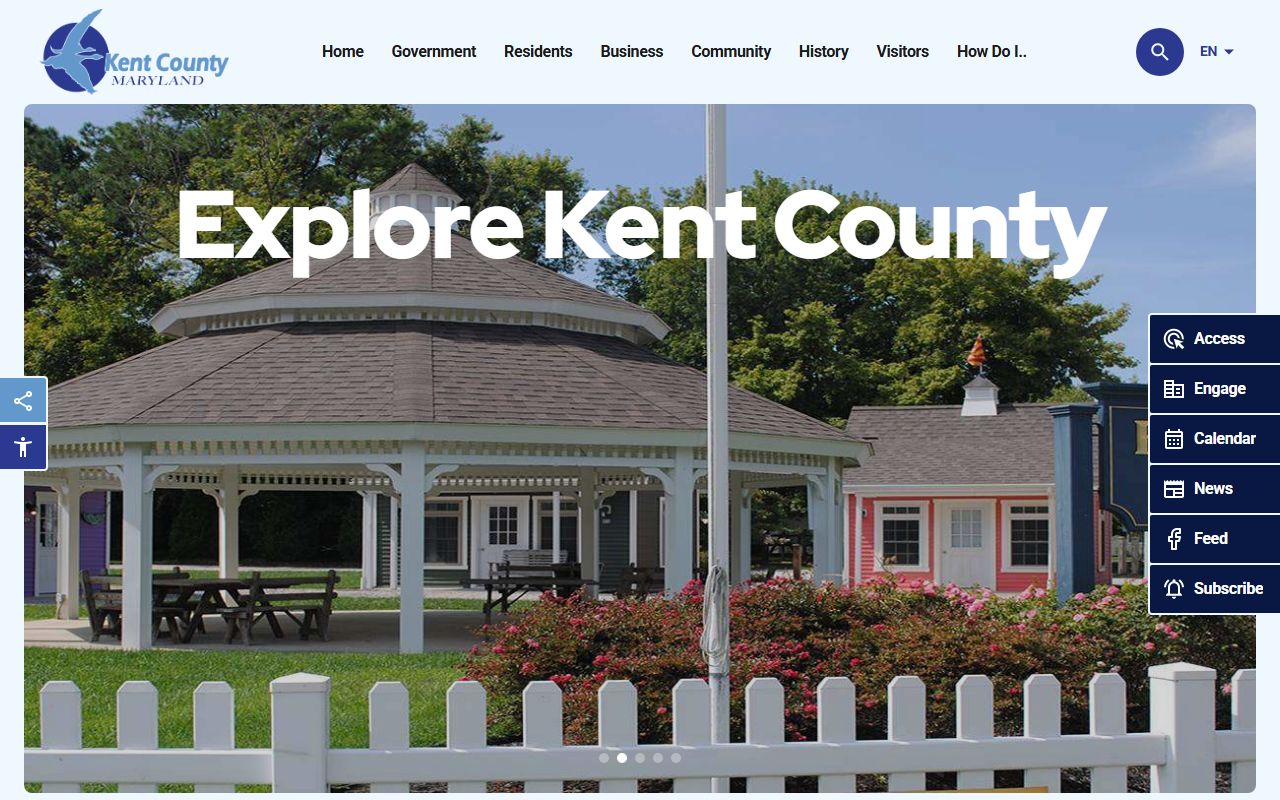 Kent County government website with links to sheriff's office for police records